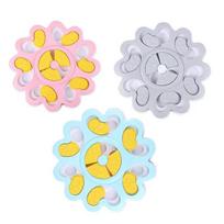 Pet Puzzle Toys: Anti-Choking Slow Feeder Dog Bowls for Training mėlyna