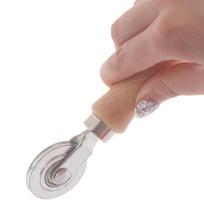 Hot Electroplating Window Screen Roller Spline Repair Roller Manual Mosquito Window Pressure Wheel Double-Head Pressure Roller