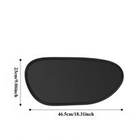 Car Sun Shade – Static Cling,Traceless, Heat Insulation & Cooling.No View Blocking for Driver & Passenger.Ideal for Side Window. juoda