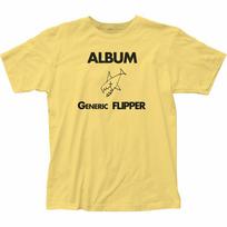 26 Flipper Generic Flipper T Shirt Mens Licensed Rock N Roll Music Band Tee Yellow Unisex T-Shirt XXXXL