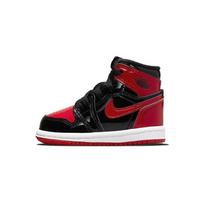 (TD) Air Jordan 1 Retro High OG 'Patent Bred' Baby AQ2665-063 EU 25