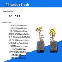 Yarui Universal Graphite Carbon Brush (6x9x13mm)