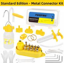 Brake Bleed Kit Compatible with SHIMAN* SRA* MAGUR* Tektr* L-TWO* Complete Set Lightweight Durable for Mountain and Road Bikes