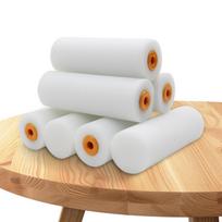 10 Pack High Density Foam Roller 4 Inch Reusable Art Craft Paint Roller No Lint Shedding for Walls Cabinets Doors House Painting China Mainland