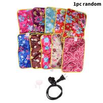(YOUU06)1PC Rechargeable Electric (YOUU06)Water Bottle Hand Warmer Heater Bag For Winter 1100ml EU/US Plug