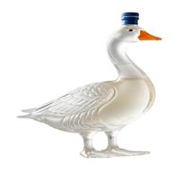 1/2PCS Goose Whiskey Decanter Clear Personalized Whiskey Decanter Wine Decanter Glass Wine Bottle for Bar Pours & Fathers Gift