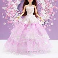 30cm Mini Lėlių Kolekcija Drabužiai Mergaičių Žaislas 3D Didelės Akys BJD Princesė Pilna Apranga Suknelių Kolekcija Vaikiška Lėlė Dovana only clothes