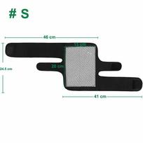 Byepain Tourmaline Self Heating Kneepad Magnetic Therapy Knee Support Brace Belt Massager for Pain Relief