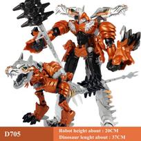 WEI JIANG New Anime Transformation Movie 5 Playthings Boy Cool Robot Car Dinosaur Action Figures Aircraft Tank Military Model Kid Toy