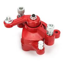 Disc Brake Caliper with Brake Pads Fit for 33cc Motovox MVS10 43cc 47cc 49cc Moto ATV Dirt Pocket Bike red