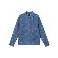 Air Jordan Flight Heritage Denim Jacket Asia Sizing 'Stone Blue' Men's FN4650-436 M