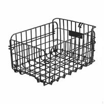 Folding Rear Bike Basket Foldable Design Cargo Large Capacity for Grocery Standard Basket