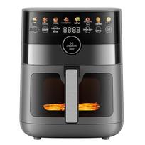 Midea 6.5L Visible Air Fryer with Smart Knob Control CN plug (adapter included)