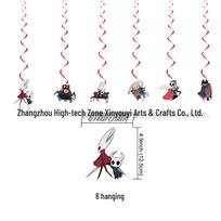 Hollow Knight 2 Birthday Party Set: Banner, Balloons & Cake Toppers