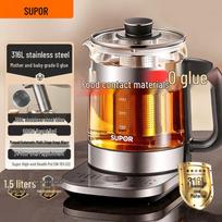 SUPOR 1.5L Smart Health Kettle with 316L Tea Infuser CN plug (adapter included)