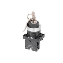 22mm Industrial Key Switch with Lock