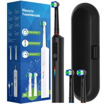 Sumanus besisukantis elektrinis dantų šepetėlis, įkraunamas rotacinis dantų šepetėlis, suderinamas su Oral B keičiamomis elektrinėmis šepetėlių galvutėmis