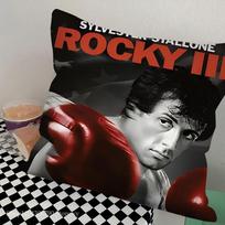 Rocky B-Balboa Bokso Treniruočių Pagalvės Užvalkalas Kvadratinė Pagalvė Miegamojo Sofos Laisvalaikio Komforto Pagalvėlė Automobilio Svetainės Namų Dekoras 16x16Inch brown
