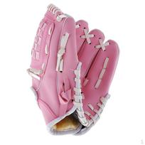 Beisbolo ir Softbolo pirštinės, PU oda, jaunimui, dešiniarankiams metikams Pink pink