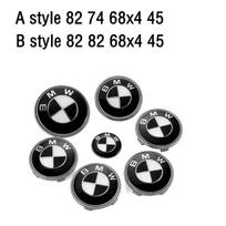 7 vnt. Automobilio variklio dangčio priekinės ir galinės bagažinės emblemos ženklelis BMW Originaliam logotipui Visi juodi E36 E46 E53 E90 E60 E93 E87 G01 G20 X3 X5 F30 F20 X6 A-style74 82mm juoda balta spalva