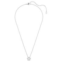Swarovski Ariana Grande Floral Design Crystal Necklace Unisex necklace Silver 5755817 Box (Random Color)