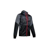 Under Armour Project Rock Legacy Windbreaker Jacket 'Grey Black Red' Men's 1351527-001 L