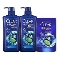CLEAR Men's Sports Menthol Anti-Dandruff Shampoo