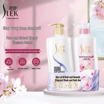 SLEK Silk Smooth Anti-Dandruff Shampoo & Fragrance Shower Set