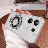For Xiaomi Mi 14T Pro Case Soft Transparent With Ring magnetic Lens Protective Back Cover Case For Xiaomi Mi 14T Mi14T Pro Shell For Mi 14T Pro balta