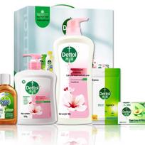 Dettol Body Care Essentials Gift Set gray