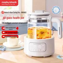 Morphy Richards 1.2L Baby-Grade Glass Health Kettle CN plug (adapter included)