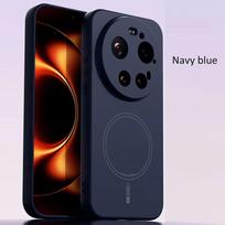 Prabangus skysto silikono magnetinis odai draugiškas TPU dėklas, skirtas Mi Xiaomi 17T 17Ultra 17 Pro Max 15S Pro, su apsauga objektyvui, atsparus smūgiams Xiaomi 17 Ultra tamsiai mėlyna spalva