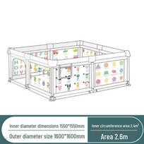 Children's Indoor Playpen & Safety Fence with Ocean Ball Pit