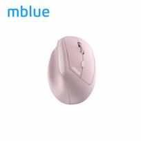 MEIZU mblue M206 Pro 2.4G Wireless Mouse Vertical Silent Mouse 4000DPI 580mAh Mouse for MacBook for Windows Pink rožinė
