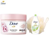 Dove Vyšnių žiedų kūno priežiūros rinkinys