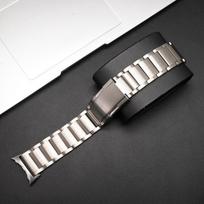 Mans Titanium Band for Google Pixel Watch 4 45mm Accessories Luxury Metal Strap for Google Watch Pixel 3 45mm Watchband Bracelet for Pixel 4 45mm sidabras