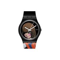 SWATCH Unisex 34mm Black Watch GZ274 GZ274 Black