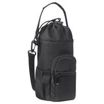 Oxford Water Bottle Sling Bag Durable And Stylish Water Bottle Carrier For Walking And Hiking Black juoda