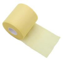 1PC Foam Bandage Elbow Knee Pads Film Foam Underwrap Sports Pre-Wrap For Athletic Tape Sponge Skin Film Self-Adhesive Elastic 6cmx20M geltona