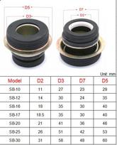 SB-10/12/16/17/20/25/28/30mm Water Pump Mechanical Shaft Seal Single Coil Spring for In-line Pump Clean Water Pump SB-12