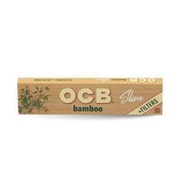 Bibułki Ocb Slim Bamboo Plus Filters