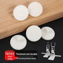 White Plastic Wear-Resistant T30 Drill Bit Gasket - Manual Punching Machine Protector Pad T30 Drill Bit Protection