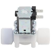 12V DN20 G3 arba 4 Plastikinis solenoidinis vožtuvas, N arba C Vandens įvadas   su Aukštos kokybės medžiaga, Tinka saulės vandens šildytuvui, Sodo purškimo drėkinimui
