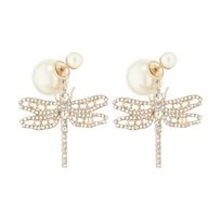 Dior Tušti CD Parašo Metaliniai Auskarai Moteriški Auskarai Auksiniai E3262WOMCY F,Gold