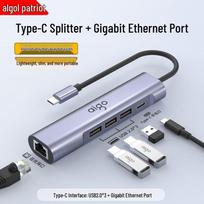 Aigo USB & Type-C to Ethernet Multi-Port Hub