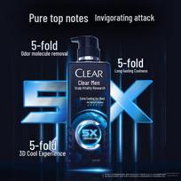 CLEAR Men Anti-Dandruff Cool Sport Shampoo