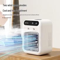 Blue Whale Joy USB Mini Desktop Air Cooler balta
