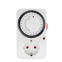 15 Minutes Intervals Energy Saving Timer Socket Mechanical Timer Switch  Kitchen Appliances EU Plug