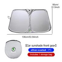 For Skoda Car Front Sun Shade Windshield Sunshade Auto Interior Accessories Octavia A5 A7 RS Fabia Superb Rapid Karoq