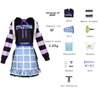 Anime Project Sekai Colorful Cosplay Costume Asahina Mafuyu Mizuki Yoisaki Kanade Shionome Ena Costume With Bag Suits S 40-45kg ruda